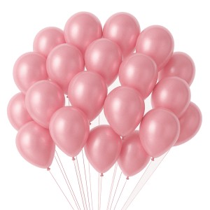 GLOBOLANDIA GLOBOS PERLADOS 10" x 50u ROSA